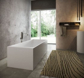 Bañera Exenta BARCELONA Solid Surface (169cm x 69cm)