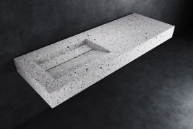 HI-MACS® Lavabo de Color Shadow Queen Lucia a Medida 1 Seno Alabama