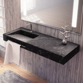 Lavabo de diseño a Medida MARMOL NERO MARQUINA