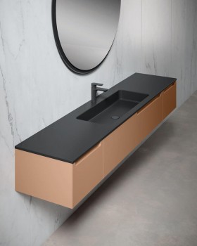 Mueble Baño Moderno  504