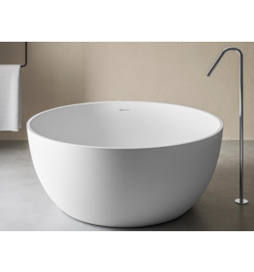 Bañera de Solid Surface Redonda  Ø 120cmx55cm