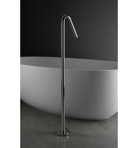 Monomando Lavabo Acero Inox 1010 Altura 114 cm