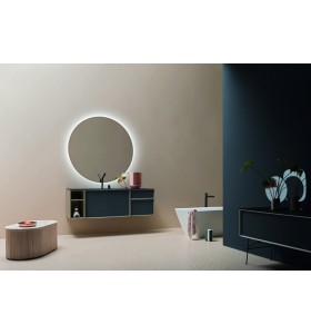 Mueble Lavabo negro 716