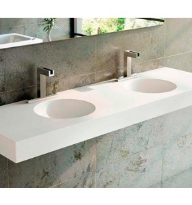 lavabo.doble.corian.red