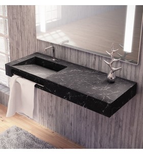 Lavabo de diseño a Medida MARMOL NERO MARQUINA