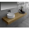 ENCIMERA DE MADERA ROBLE MACIZO MORNING MIST Modelo