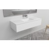 Mueble de MDF a Medida con 1 Cajón + 1 Lavabo de diseño Corian® M500