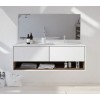 Mueble de MDF a Medida con 3 Cajones + 1 Lavabo desplazado de diseño Corian®506