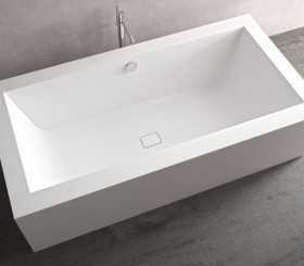 Bañera Exenta MADRID Solid Surface Hi-Macs®