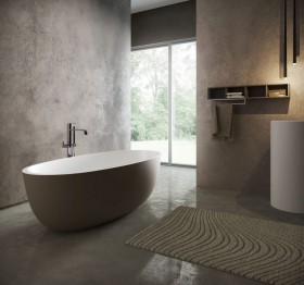 Bañera Exenta BLANCA Solid Surface 170x80cm 