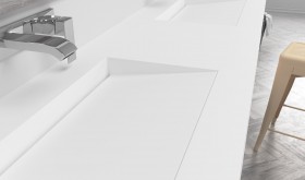 PROMOCIÓN Mueble de MDF + Doble Lavabo Corian®