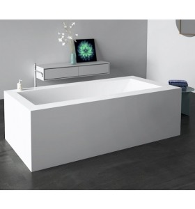 Bañera de Corian® a medida Lorraine