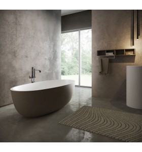 Bañera Exenta BLANCA Solid Surface 170x80cm 