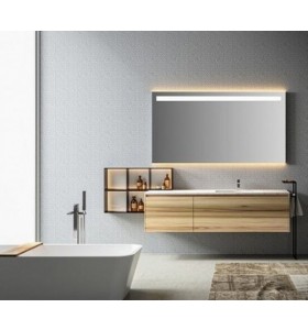 Mueble de Roble Natural a medida con 2 Cajones + 1 Lavabo de Corian® 524