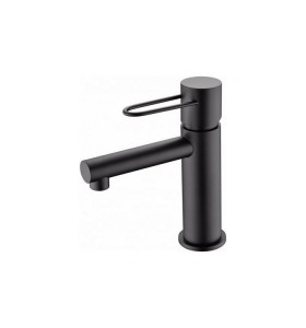 Grifo Para Lavabo Negro Mate Milos