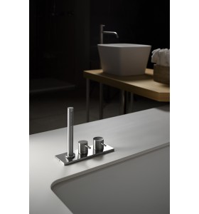 Monomando Lavabo Acero Inox 983 Altura 19,1 cm