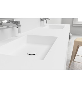 DOBLE LAVABO DE CORIAN® SQUARE