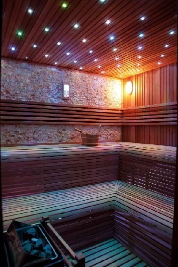 Sauna finlandesa exterior de barril 180 cm para 5-6 personas SN069