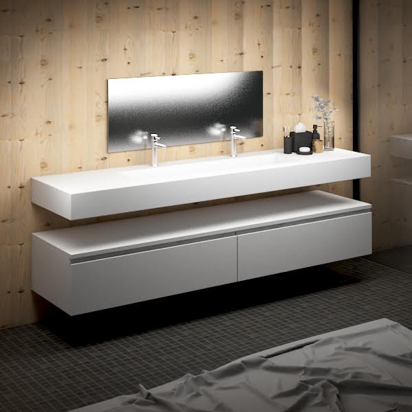 mueble suspendido Ejemplo