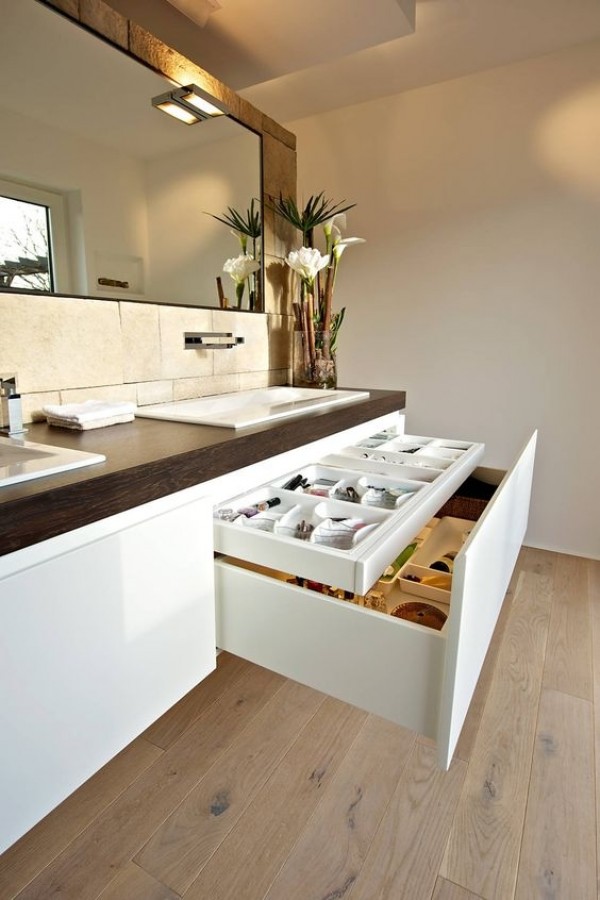 Mueble Roble Macizo Cajones