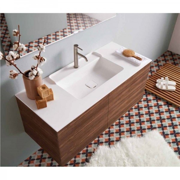 Lavabo Desplazado Solid 226 A Medida | Baños de autor