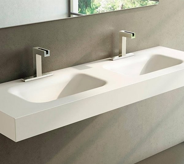 lavabo.doble.corian.nevada