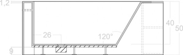 Bañera Corian Isla La Plano