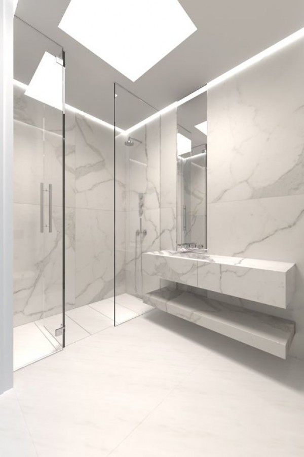 Lavabo de diseño a Medida MARENGO SILESTONE Detalle