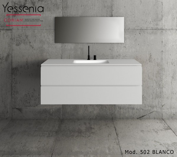 Mueble y lavabo Frontal
