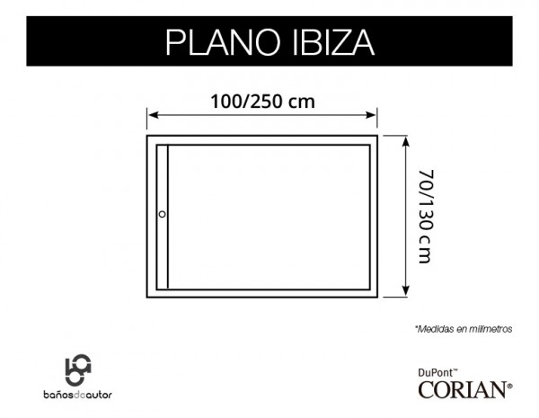 plano medidas Ibiza