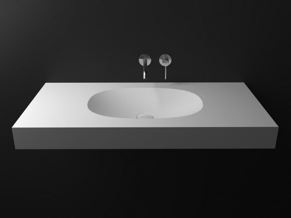 Lavabo de diseño Krion a Medida 1 Seno Sorella Top Principal