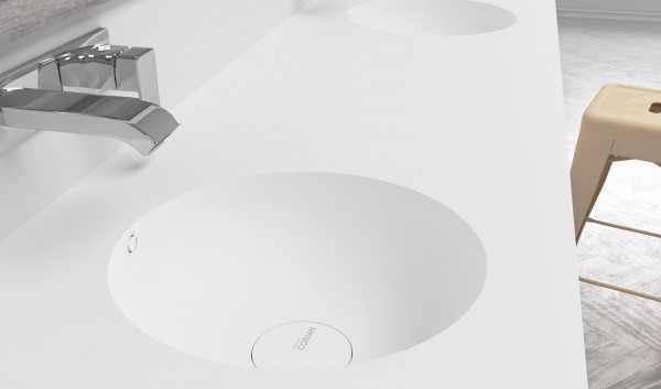 lavabo.doble.corian.red